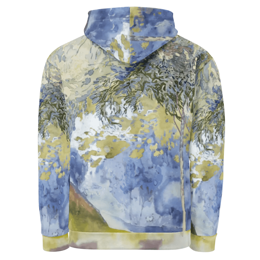 Boomrijk Landschap All-Over Print Recycled Unisex Hoodie product image (4)