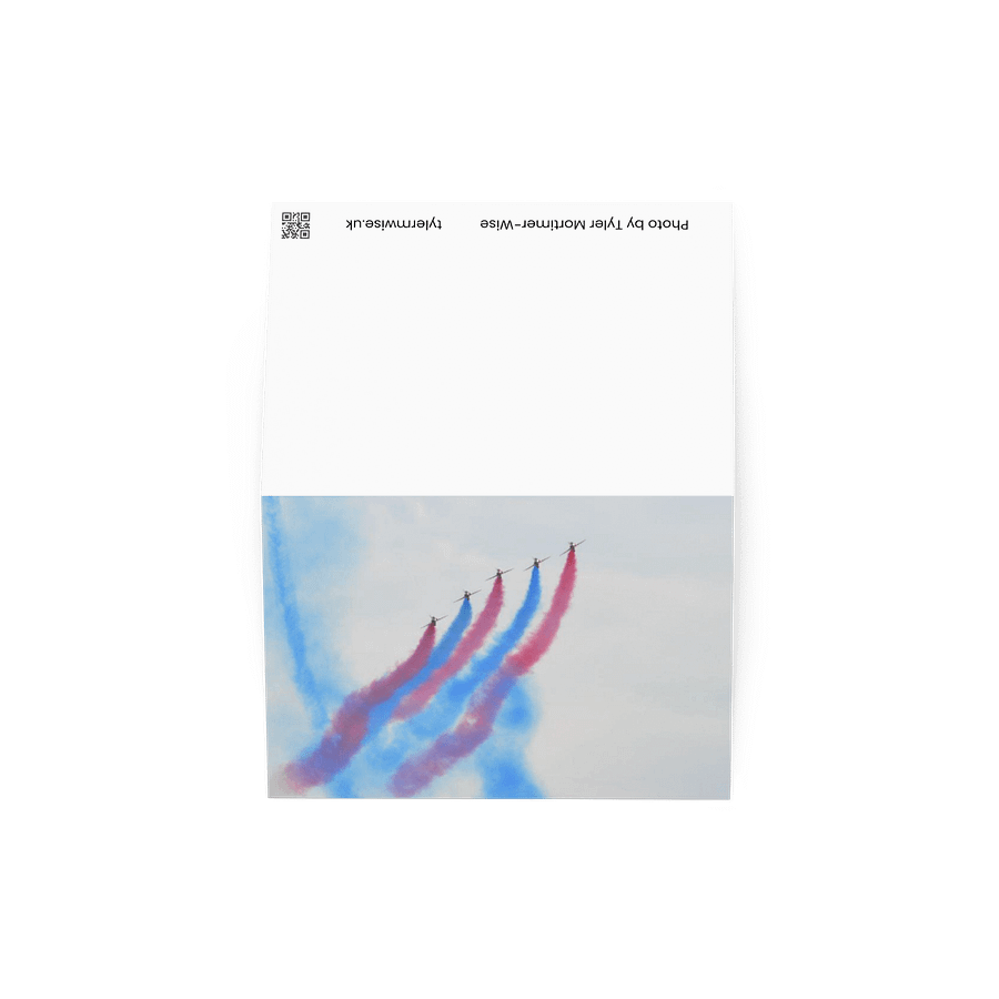 Red Arrows Flying (Greeting Card) product image (3)