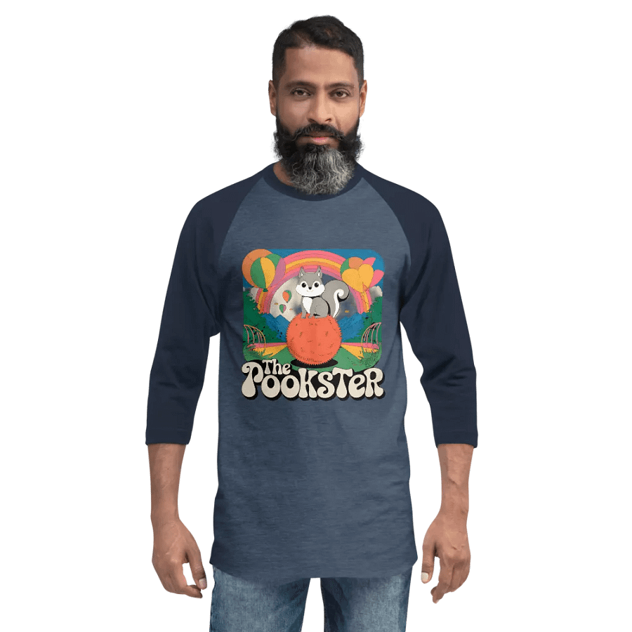 The Pookster's Rainbow Adventure Raglan Tee product image (2)
