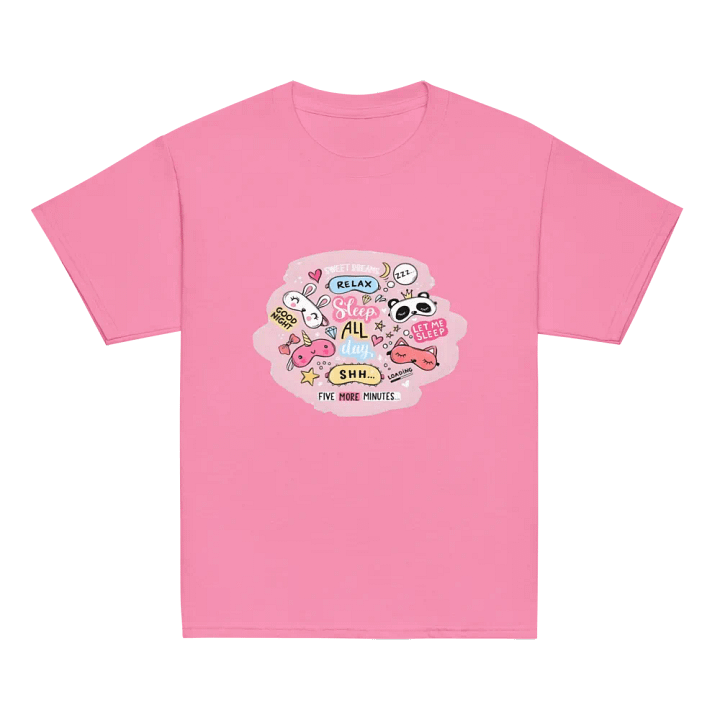 Kids T-Shirt Sleep Masks Round product image (2)