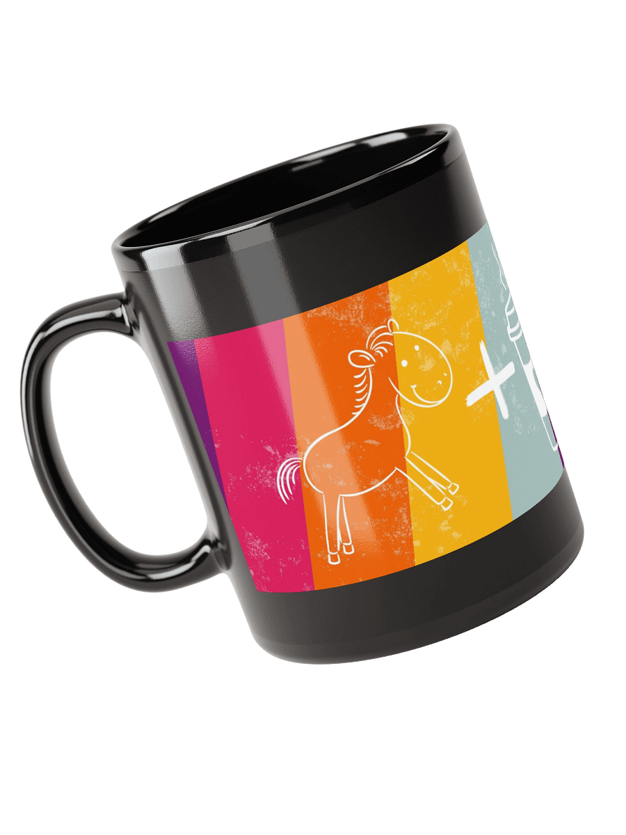 Horses + Coffee = Happiness Mug product image (6)