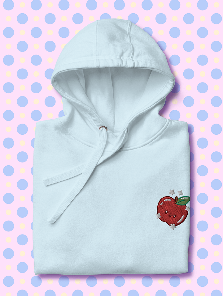 Cute Red Apple Embroidered Unisex Hoodie product image (38)