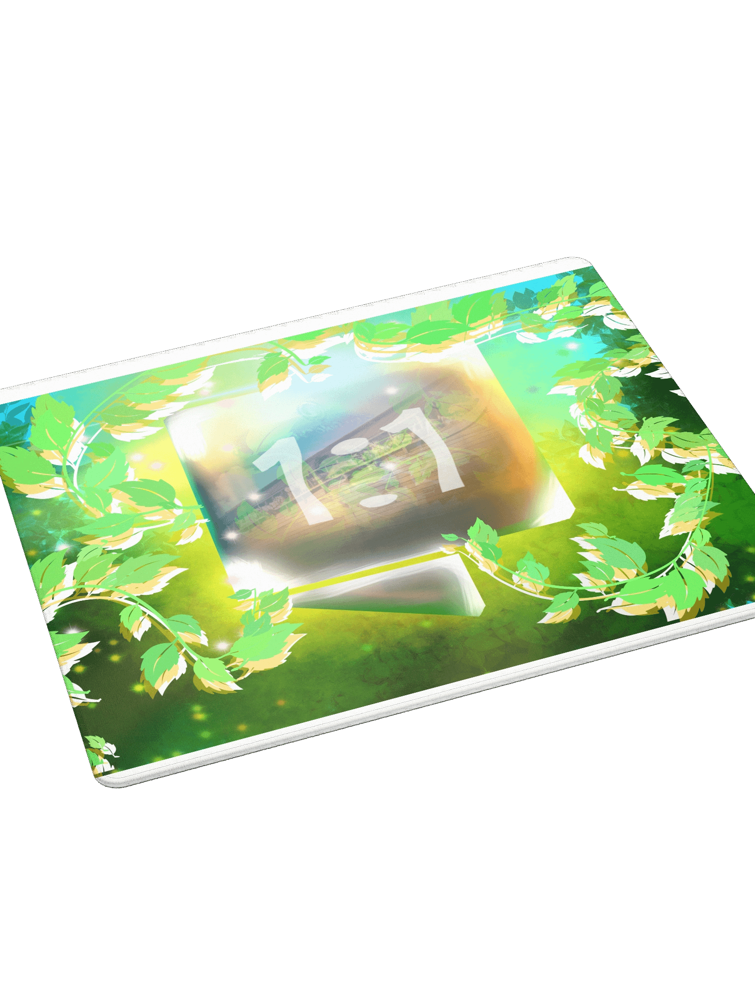 AiG logo - Enhanced Solarpunk Artifact into Nature Glow Gaming Mouse Pad product image (3)