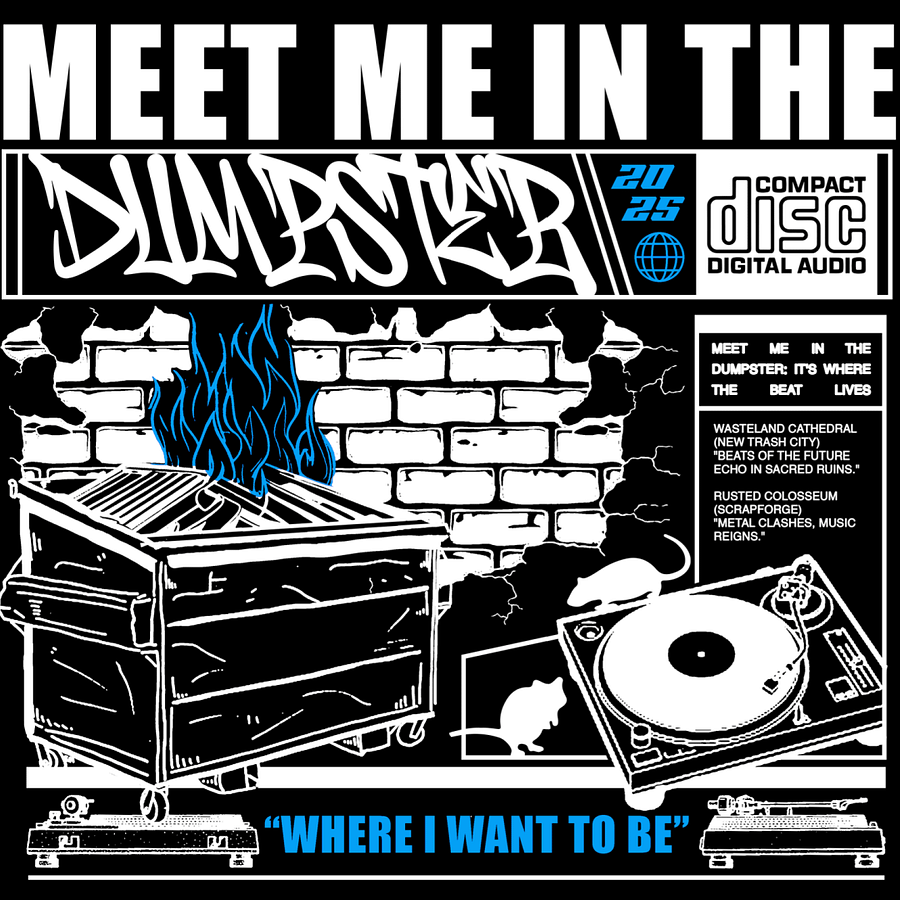 Dumpster Diver Hoodie (Black) product image (5)