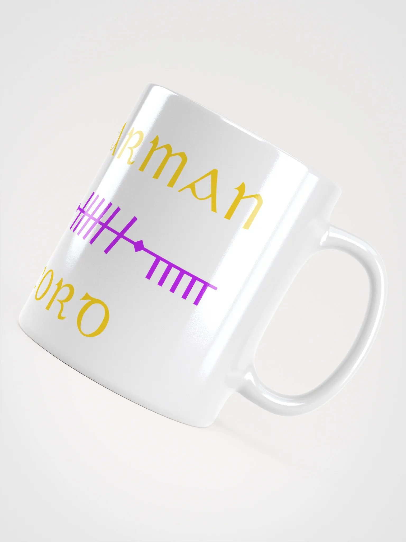 Wexford/Loch Garman Celtic Scholastic style Ogham Mug product image (4)