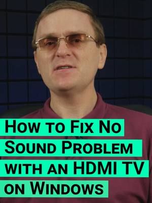 What to Do If You Connected a TV via HDMI and There’s Zero Audio #HDMIFix #NoSoundFix #ComputerToTV #TechTroubleshooting #HDMIHelp #AudioNotWorking #TVNoSound #FixNoAudio #SoundIssueFix #HDMITutorial #sound #HDMI #tv #displayport  🎬 FULL VERSION of the video: https://youtu.be/DDRZnqVeuyo?si=ZNOgN9ETq7MsiUdO 📃 No Sound with HDMI TV and Computer: Troubleshooting Guide and Fixes (text version): https://hetmanrecovery.com/recovery_news/no-sound-on-tv-connected-to-computer-via-hdmi.htm