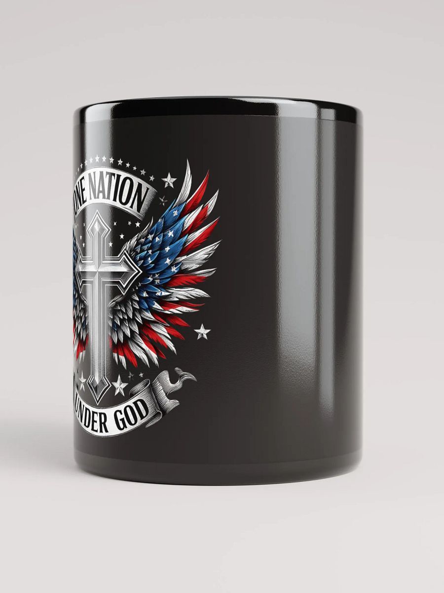 One Nation Under God - Black Mug product image (3)