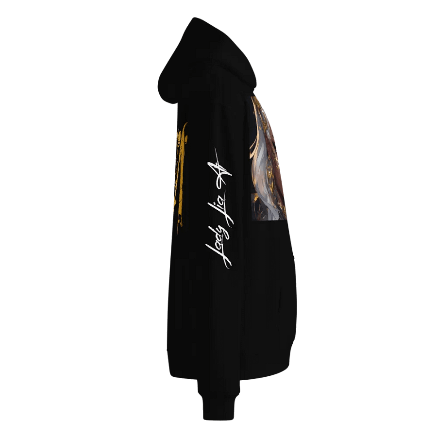 Lady of DM Printed Hoodie product image (6)