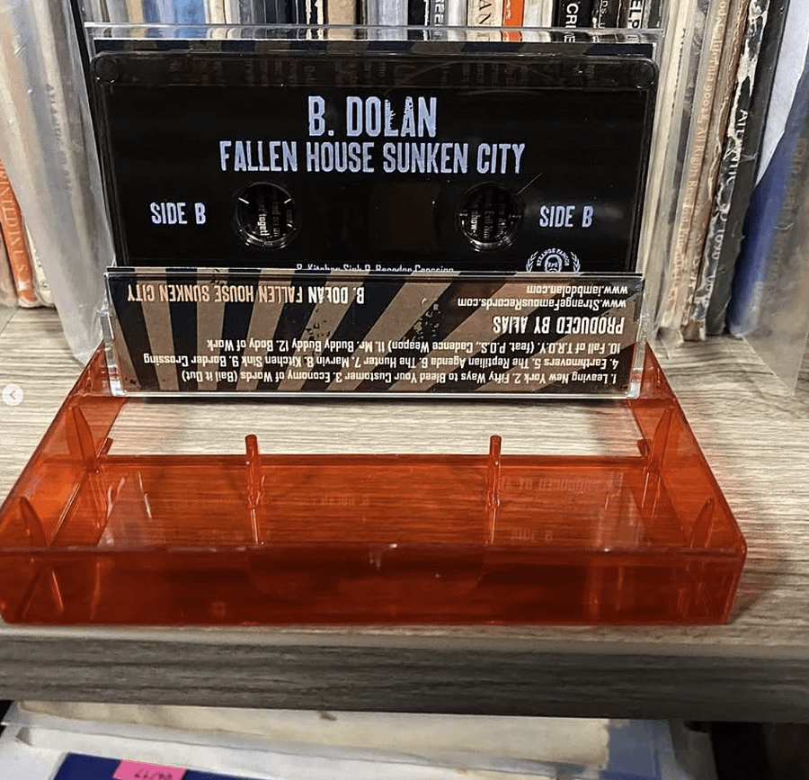 Autographed Cassette - B. Dolan "Fallen House, Sunken City" (2010) product image (3)