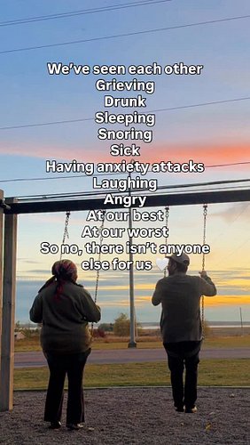 Through every version of us, we have loved each other just the same 🥹

#couplegoals #husbandwife #letsturnitupworld #exploremore