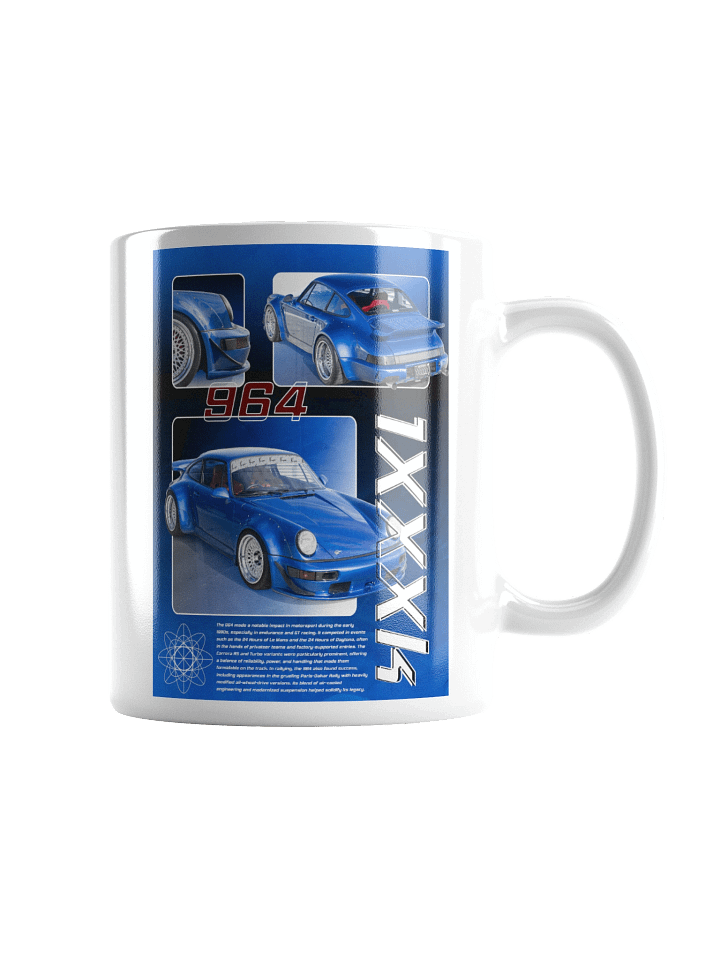 Blue 964 1XXXk | White Glossy Mug product image (3)
