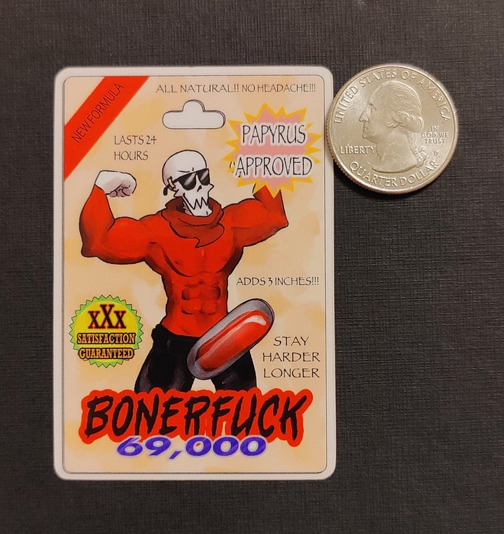Totally Safe Gas Station Product Sticker product image (2)