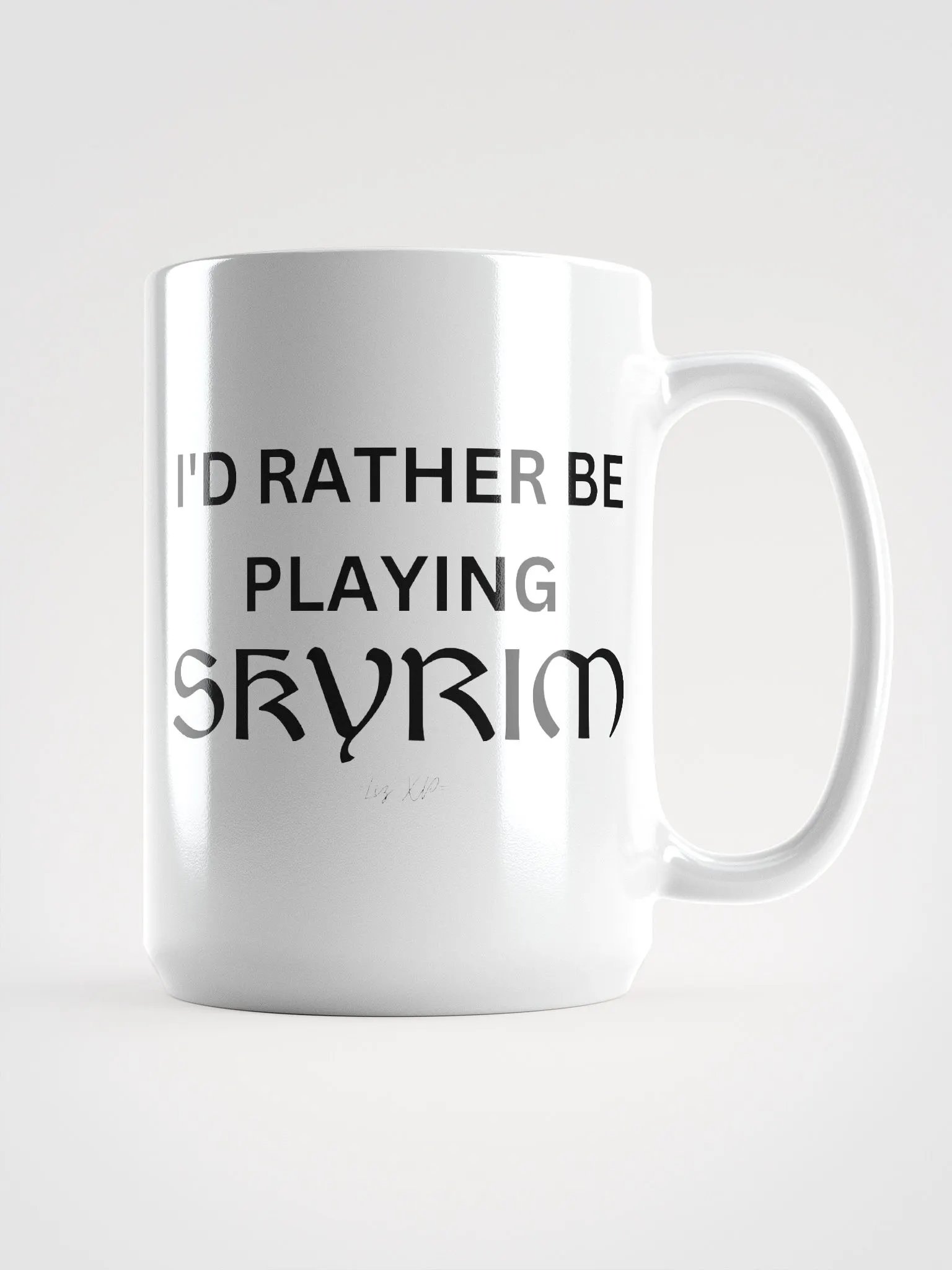 Liz XP Skyrim Large Mug product image (1)