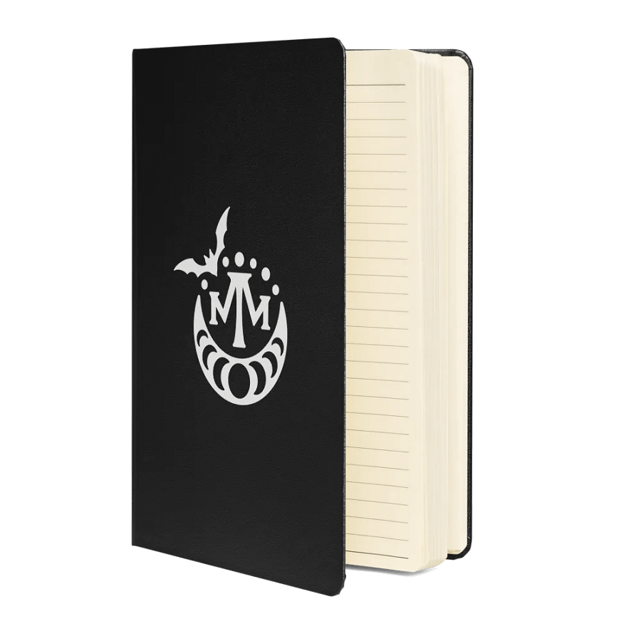 MM 𝖇𝖆𝖙 𝖑𝖔𝖌𝖔 hardcover journal product image (2)