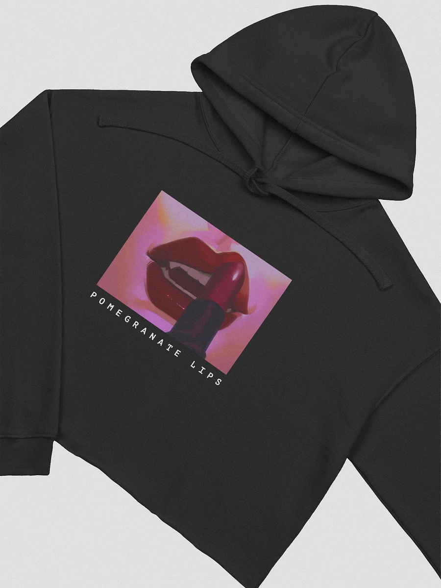 Pomegranate Lips Crop Hoodie product image (3)