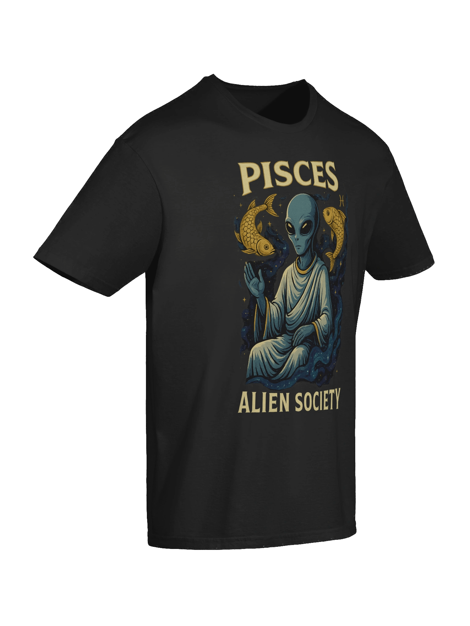 Cosmic Pisces Unisex T-Shirt product image (10)