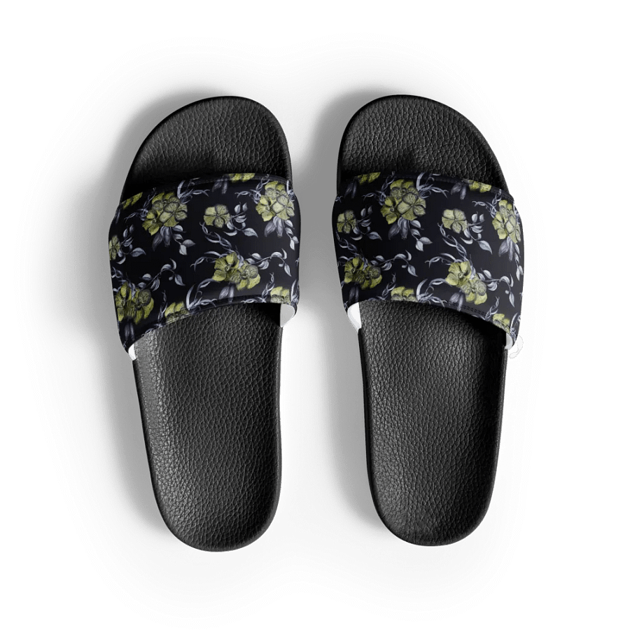 Gothic Flower | Men's Slides product image (1)