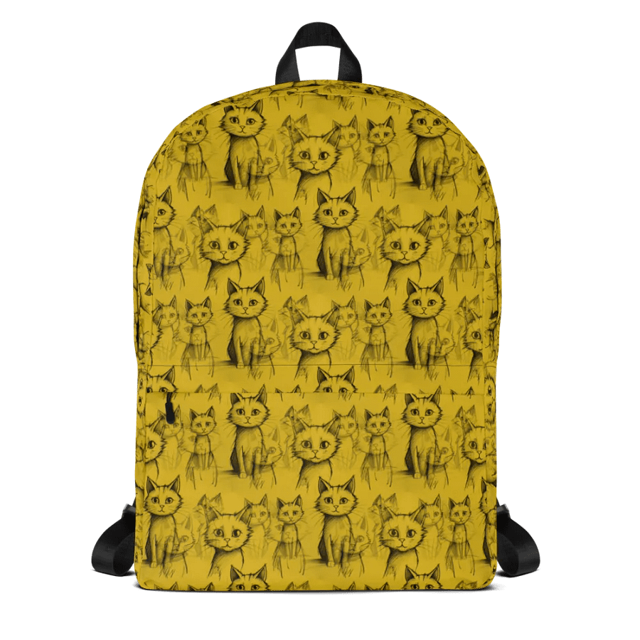 Sketchy Cats Backpack product image (1)