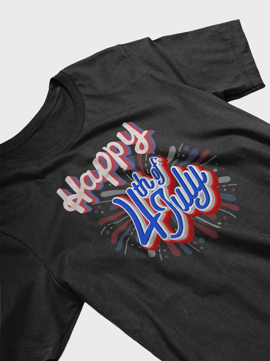 Happy 4th Of July Patriotic American T-Shirt product image (3)
