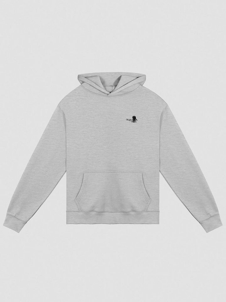 Long-sleeved hoodie with a hooded figure pattern product image (1)