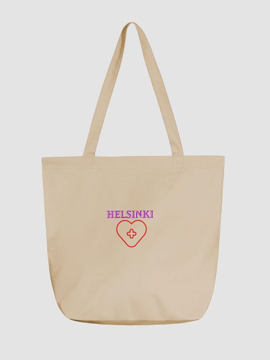 “HELSINKI ❤️” Eco-Friendly Tote Bag – Support with Style product image (6)