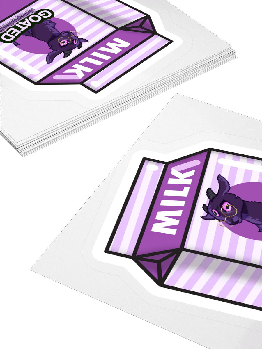 GOATED MILK STICKER! product image (11)