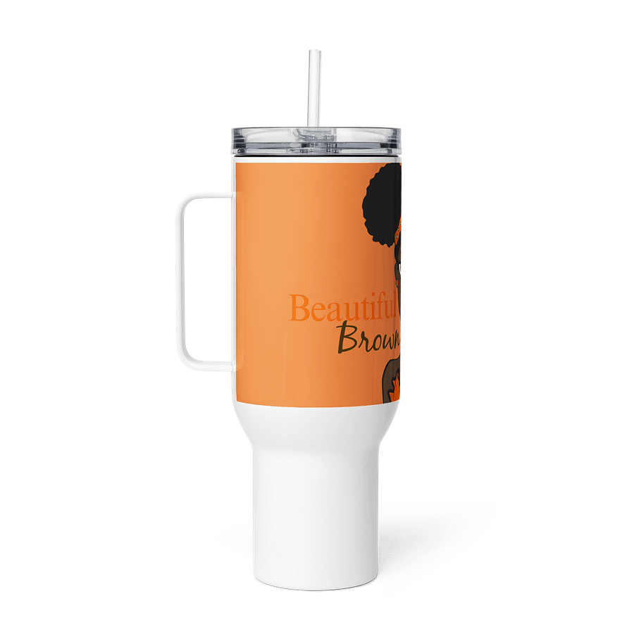 Beautiful Brown Girl Chocolate Travel Mug product image (8)