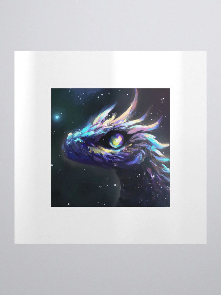 Galactic Wild Dragon Alpha Sticker product image (1)