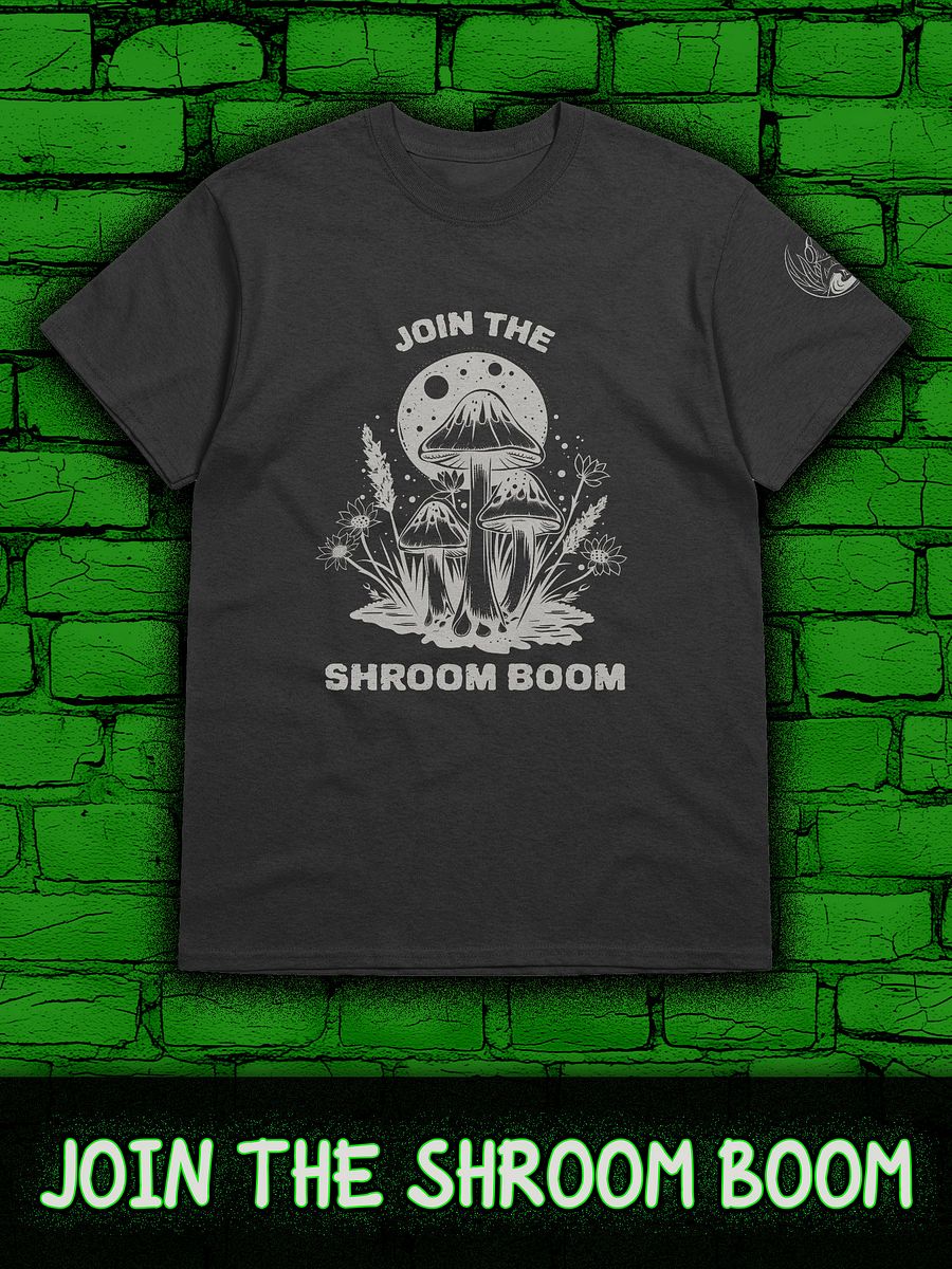 JOIN THE SHROOM BOOM Heavyweight T-Shirt product image (1)