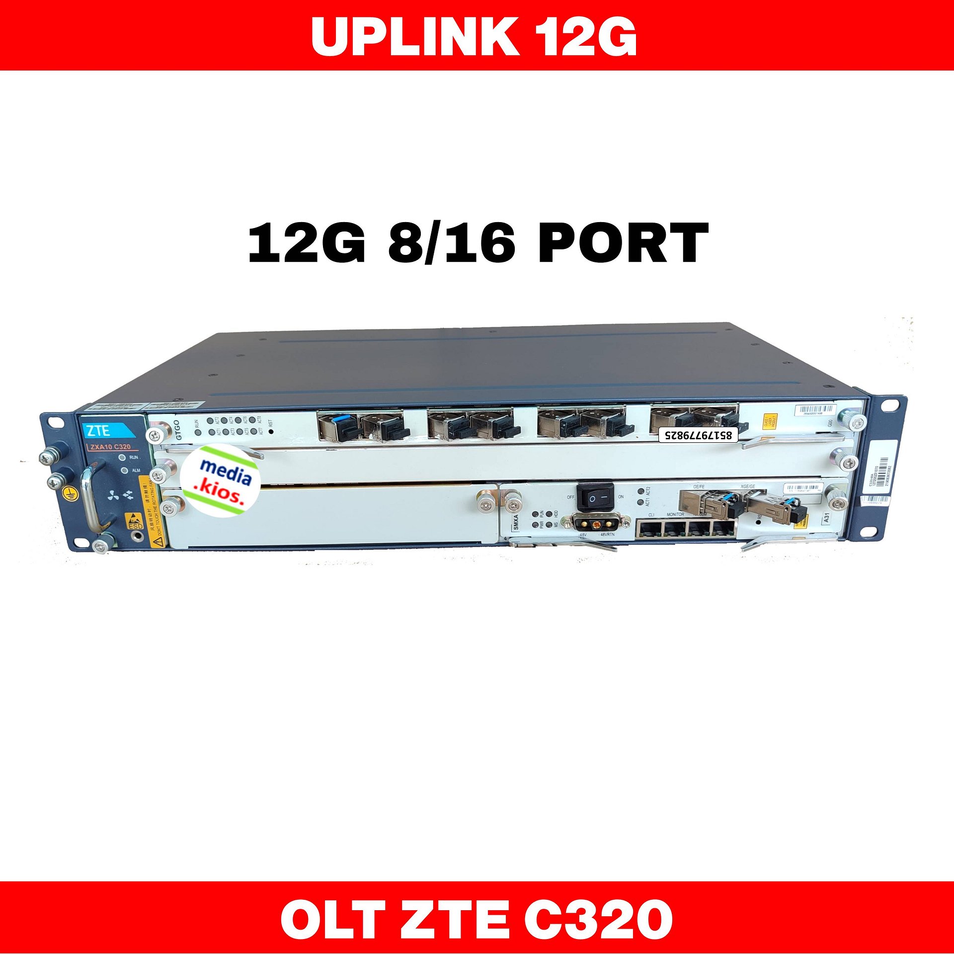 Olt Zte C320 Gpon DC 3G/12G product image (1)