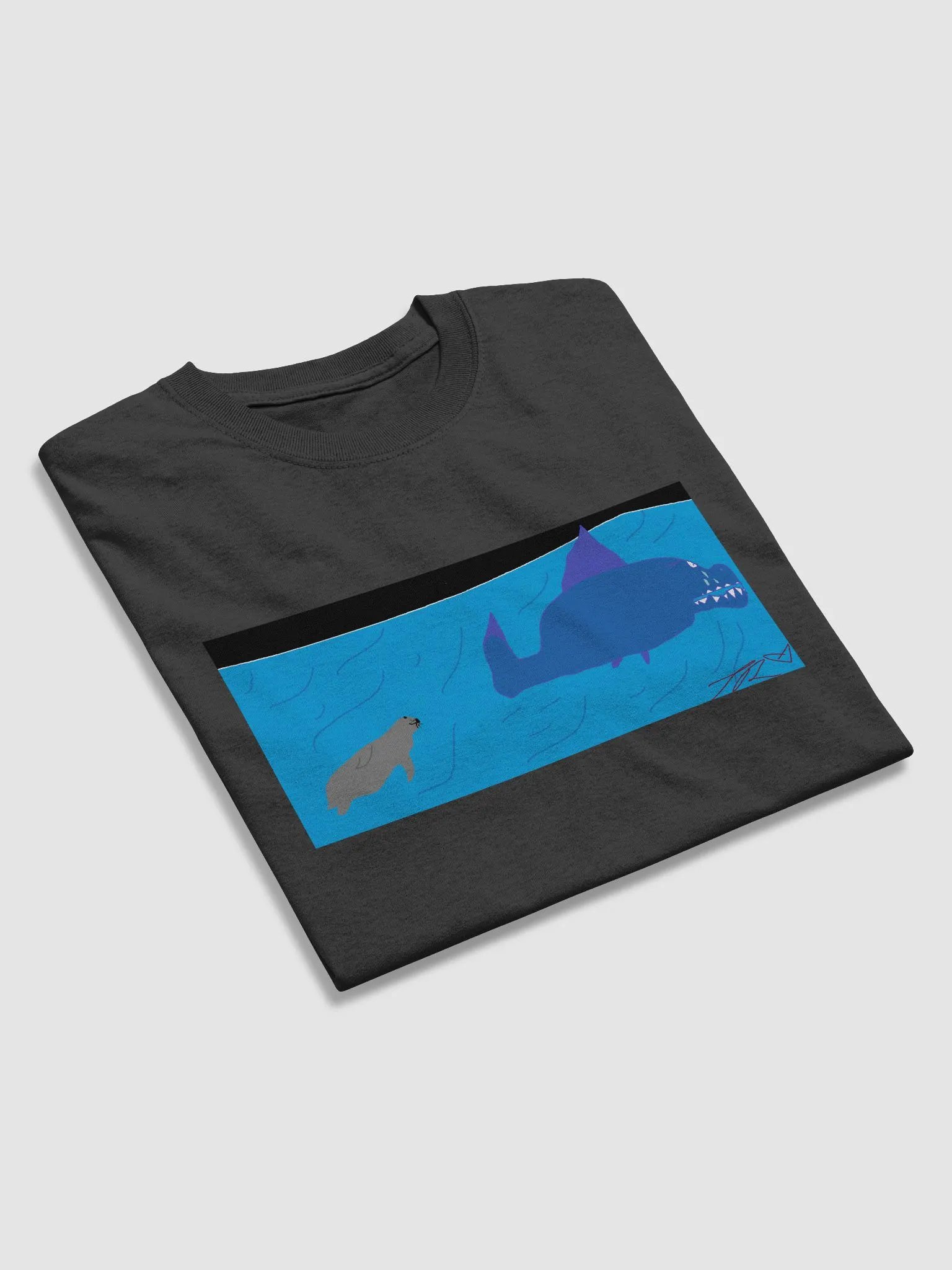 Shark x Seal T-Shirt product image (3)
