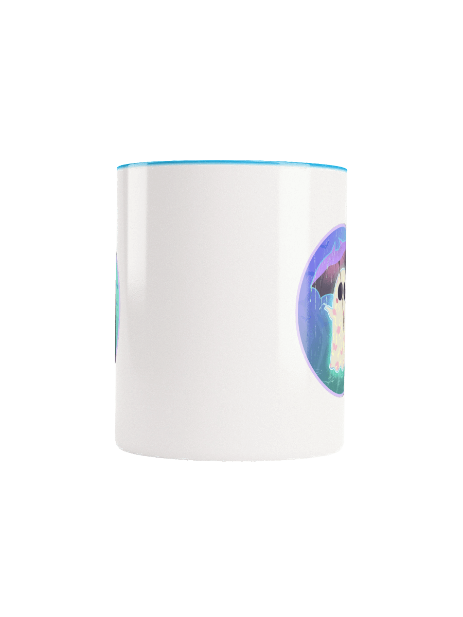 Pastel Little Ghost in the Rain - Ceramic Mug product image (6)