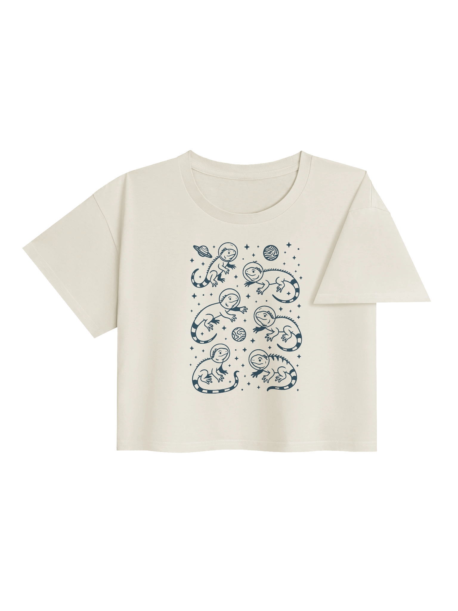 Iguanas en el Espacio Crop Top product image (3)