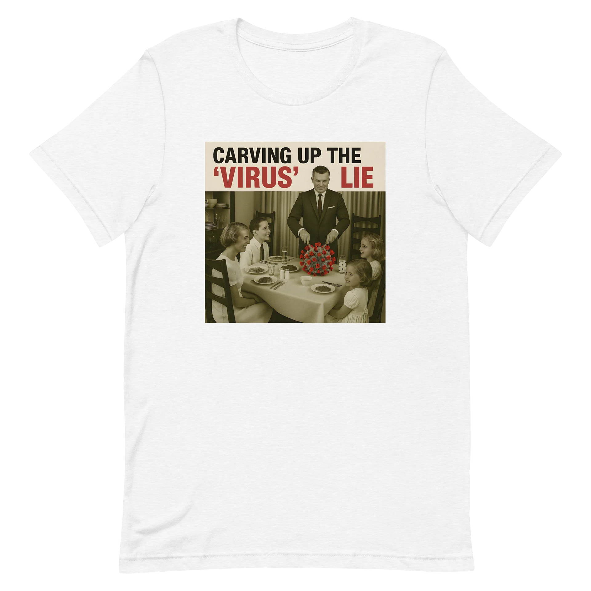 Carving Up the "Virus" Lie White product image (3)