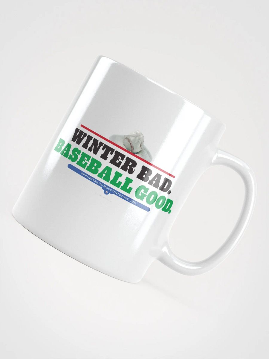 Winter Bad Baseball Good Mug product image (4)
