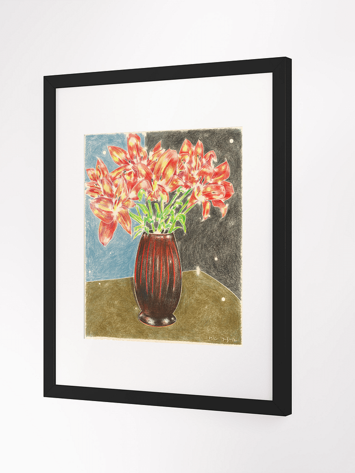 Lillies 07.05.12 print framed product image (6)