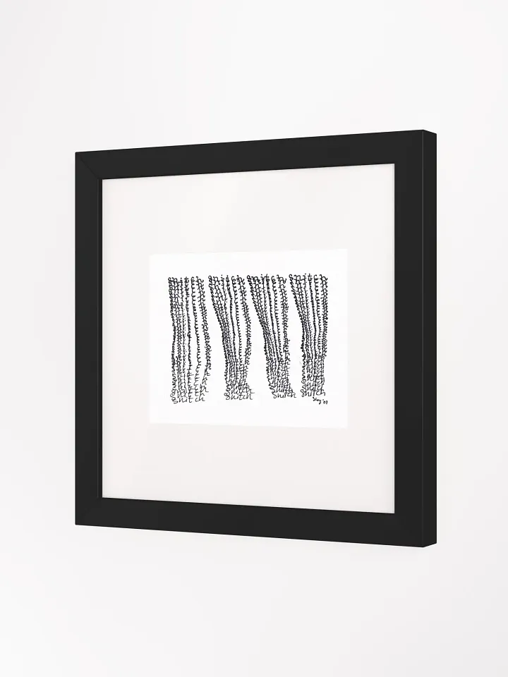 snitch Panel Card Print Framed product image (1)