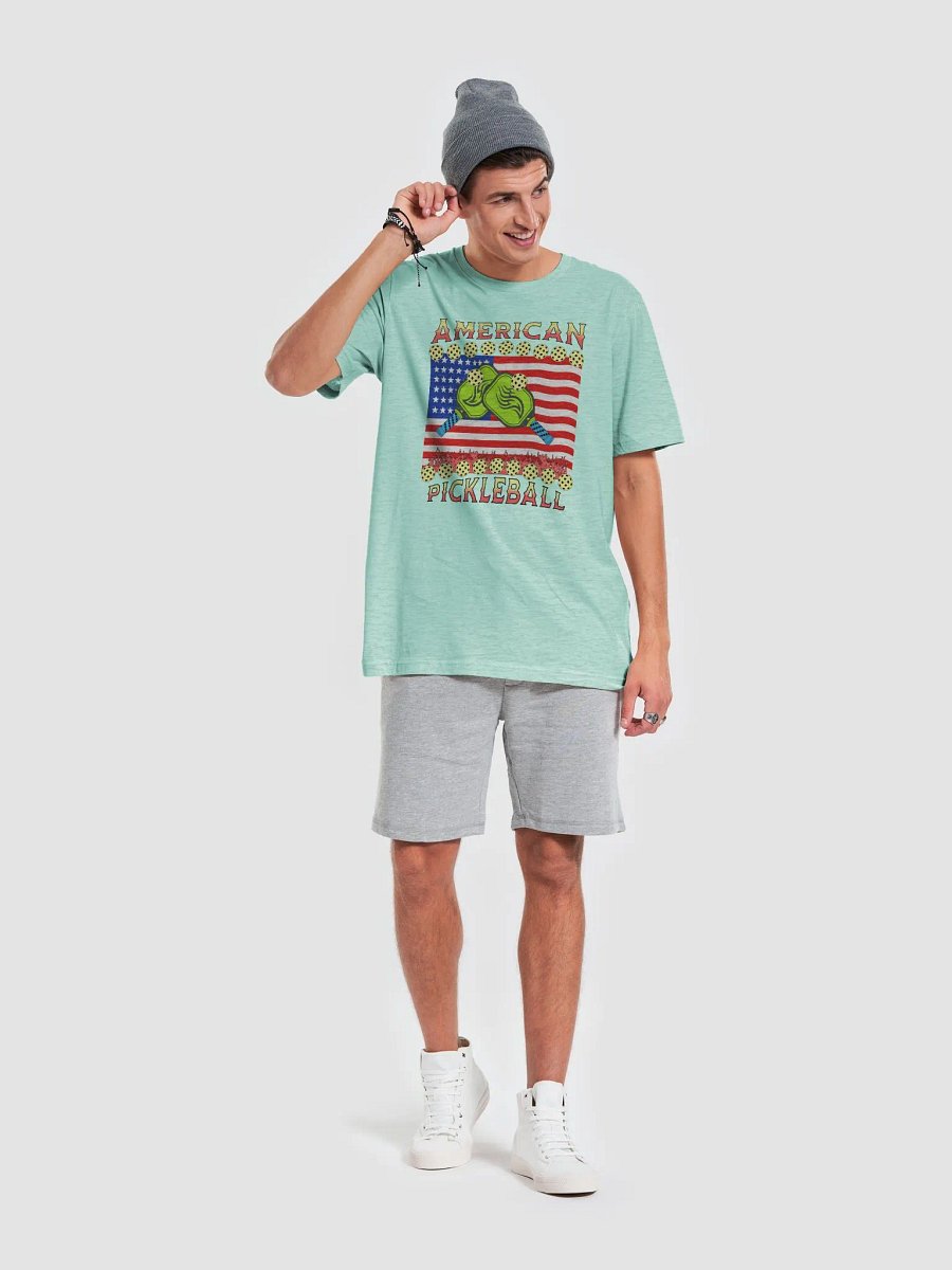 American Pickleball Patriotic Flames Tee product image (22)