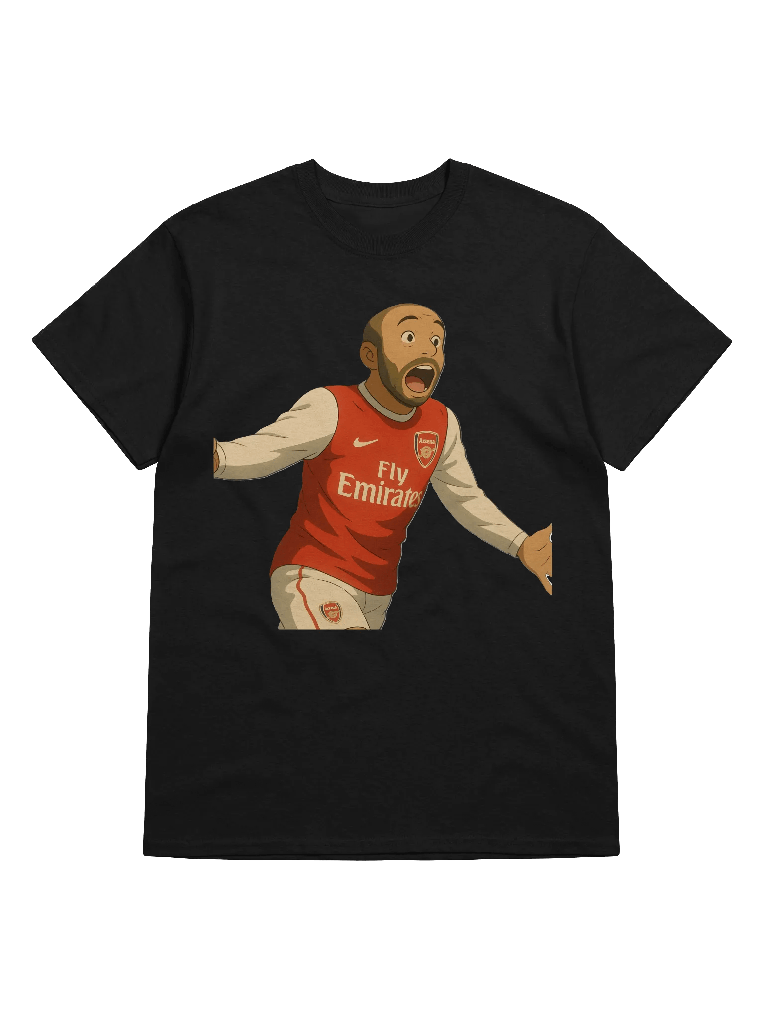 T-Shirt - Thierry Henry Goal Celebration - Iconic Moment - Arsenal (Various Colours) product image (6)