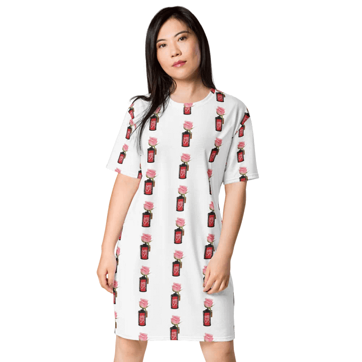 Cinestill Rose Oversize Shirt Dress product image (1)