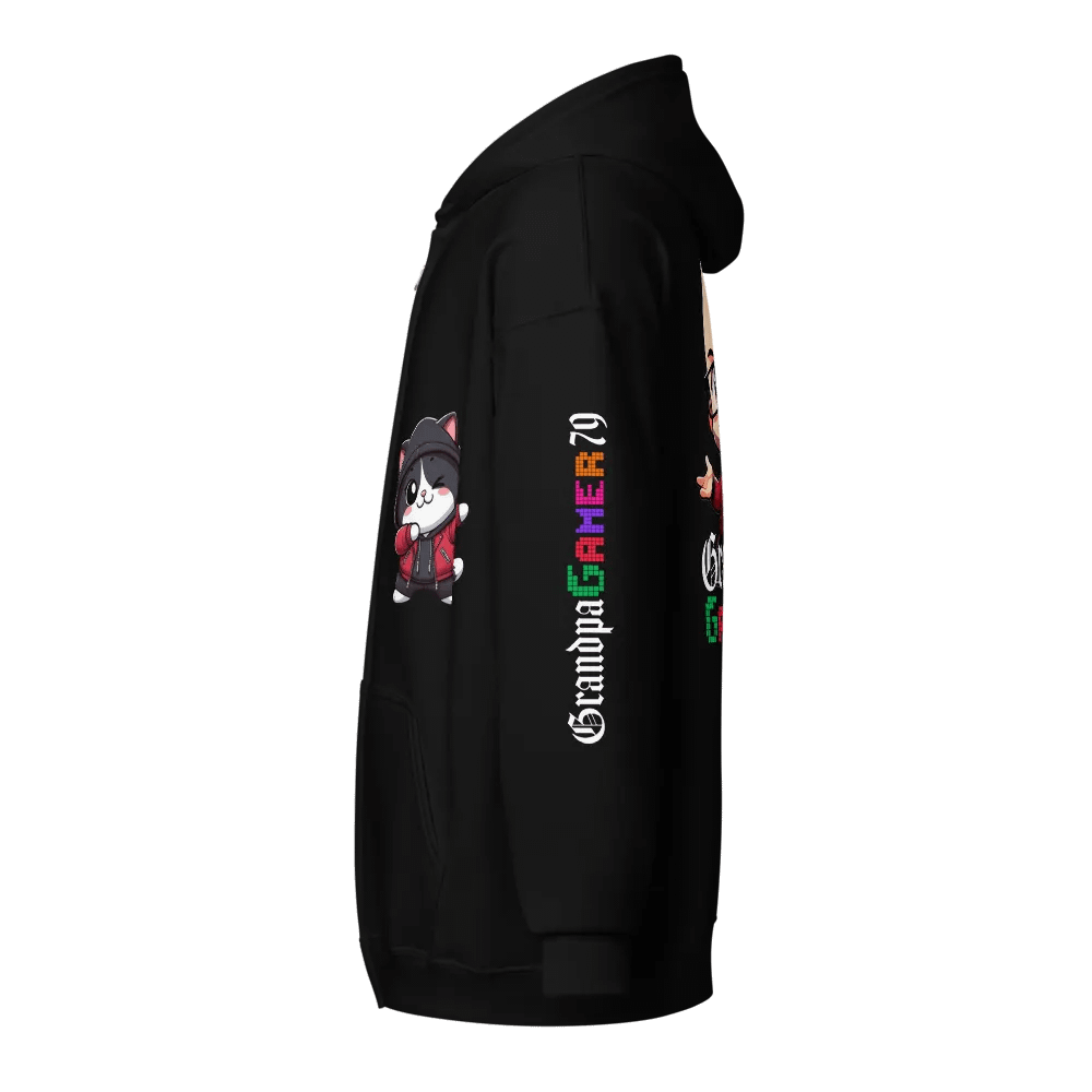 Grandpa Multi-Sided Zip Hoodie product image (6)