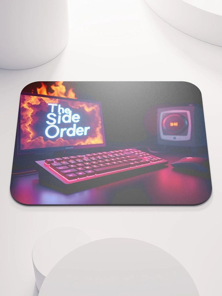 Burning PC Mouse Pad product image (1)