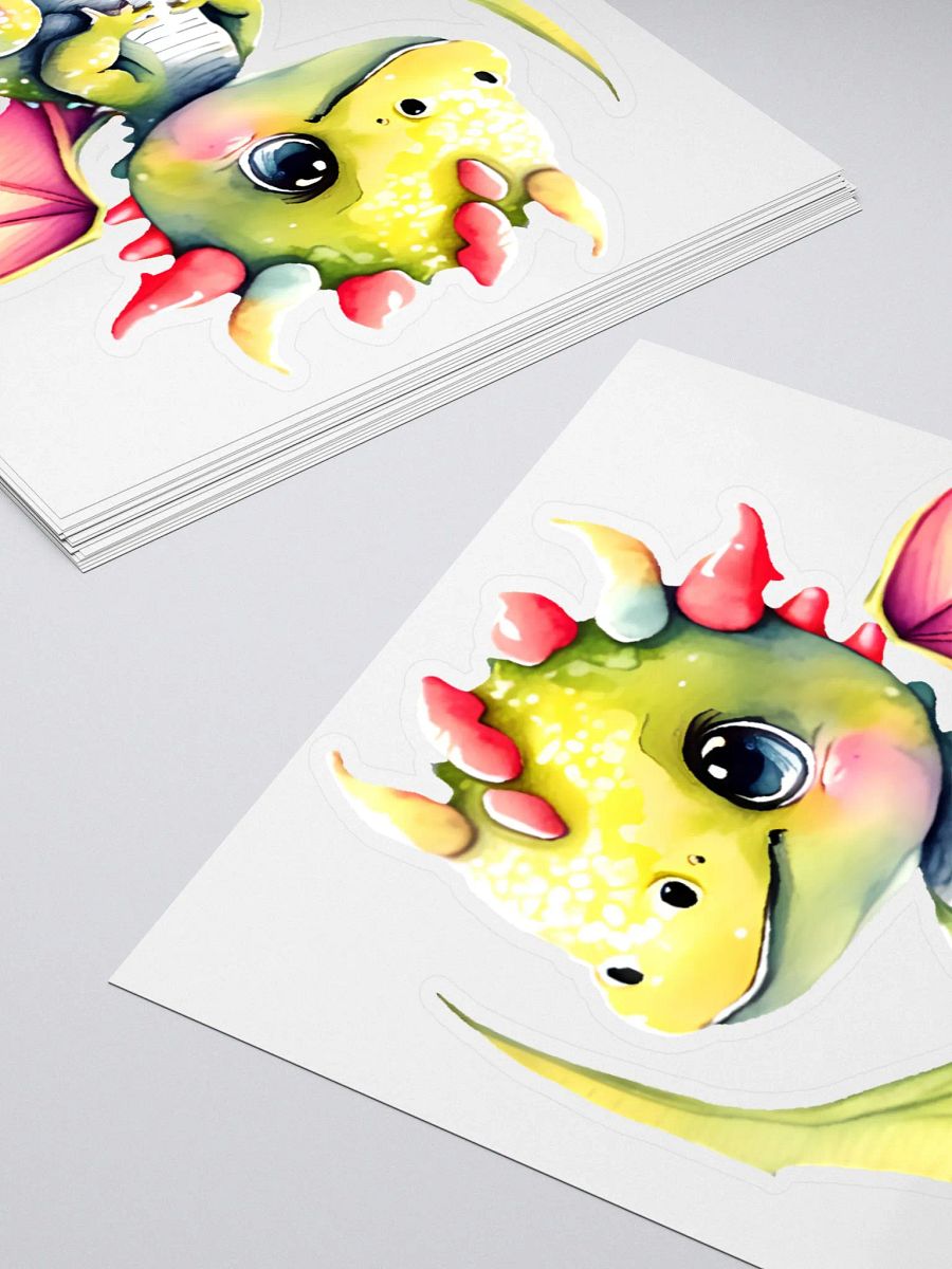 Colorful Dragon (3) - Sticker product image (11)