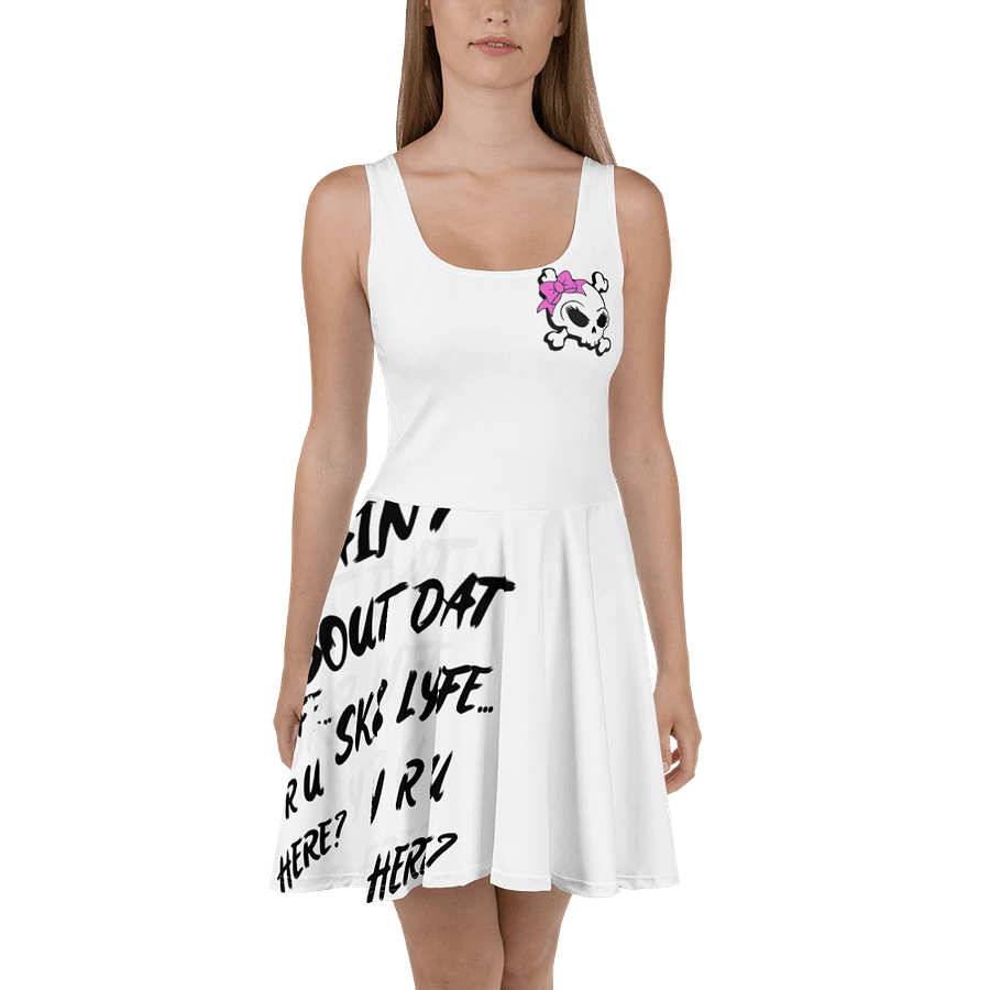 Skate Or Die! Skaters Dress (Milk White) product image (2)