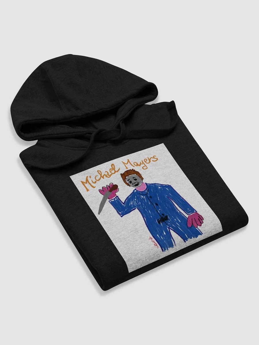 🔪 "MAYERS" CreepyKids Unisex Horror Halloween Slasher Hoodie Jumper Art Print🎃 product image (5)