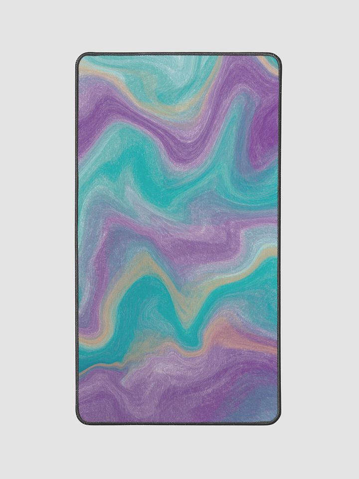 Purple and Teal Marble Art product image (1)