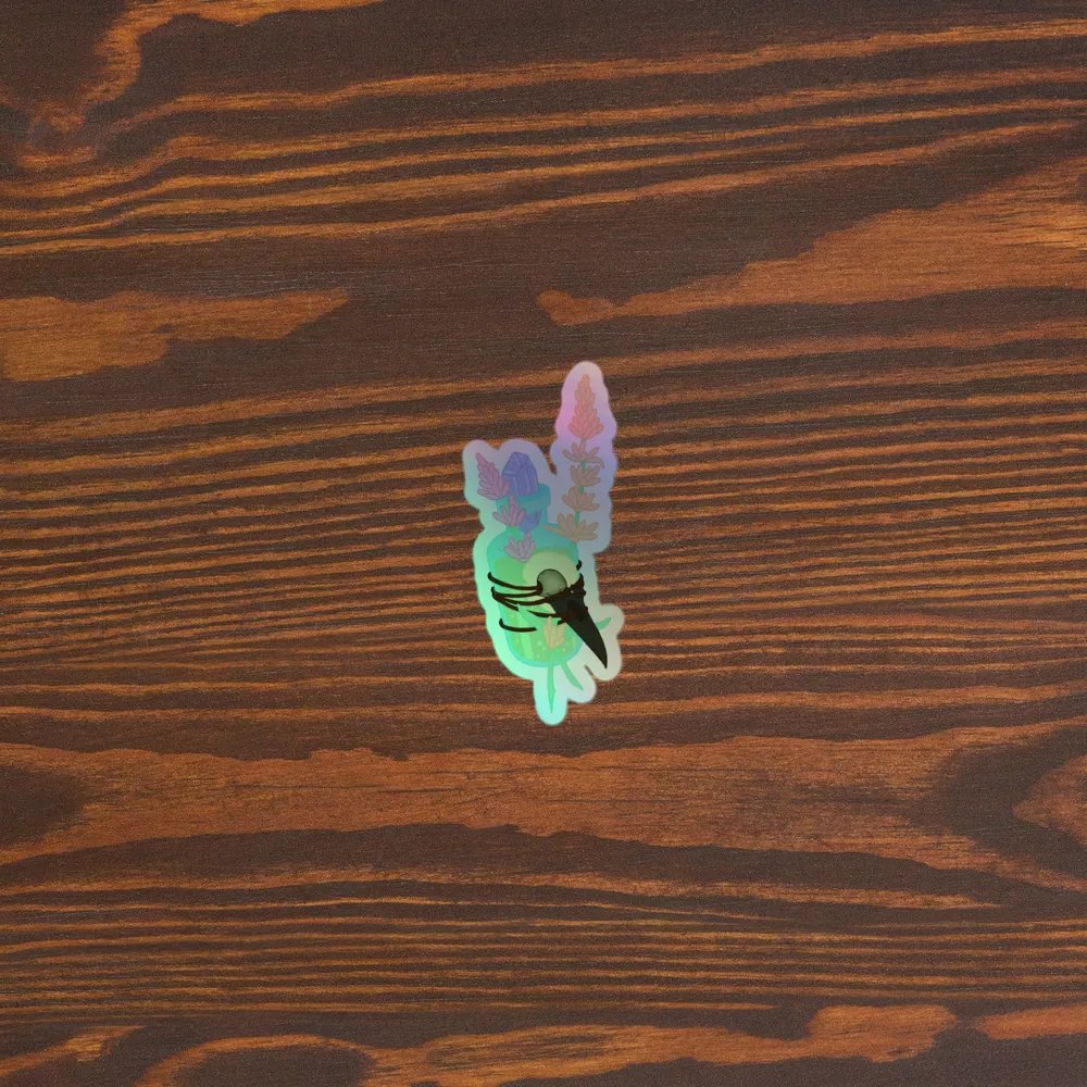 Potion holographic sticker product image (3)