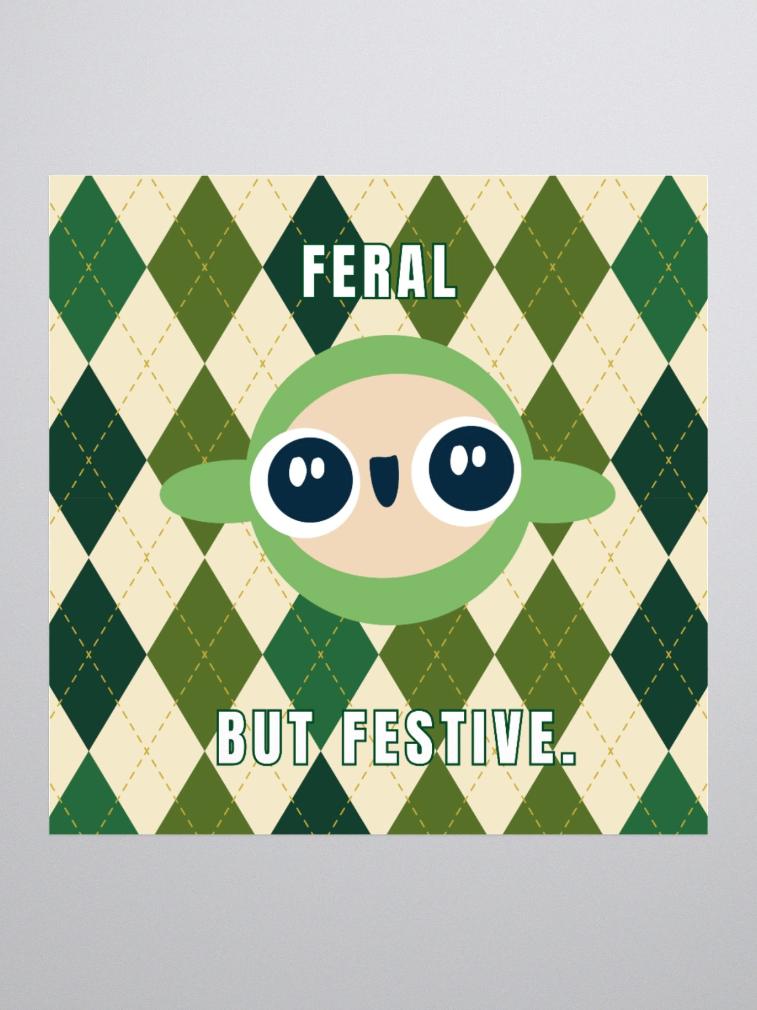 Goblin Holiday Sticker product image (1)