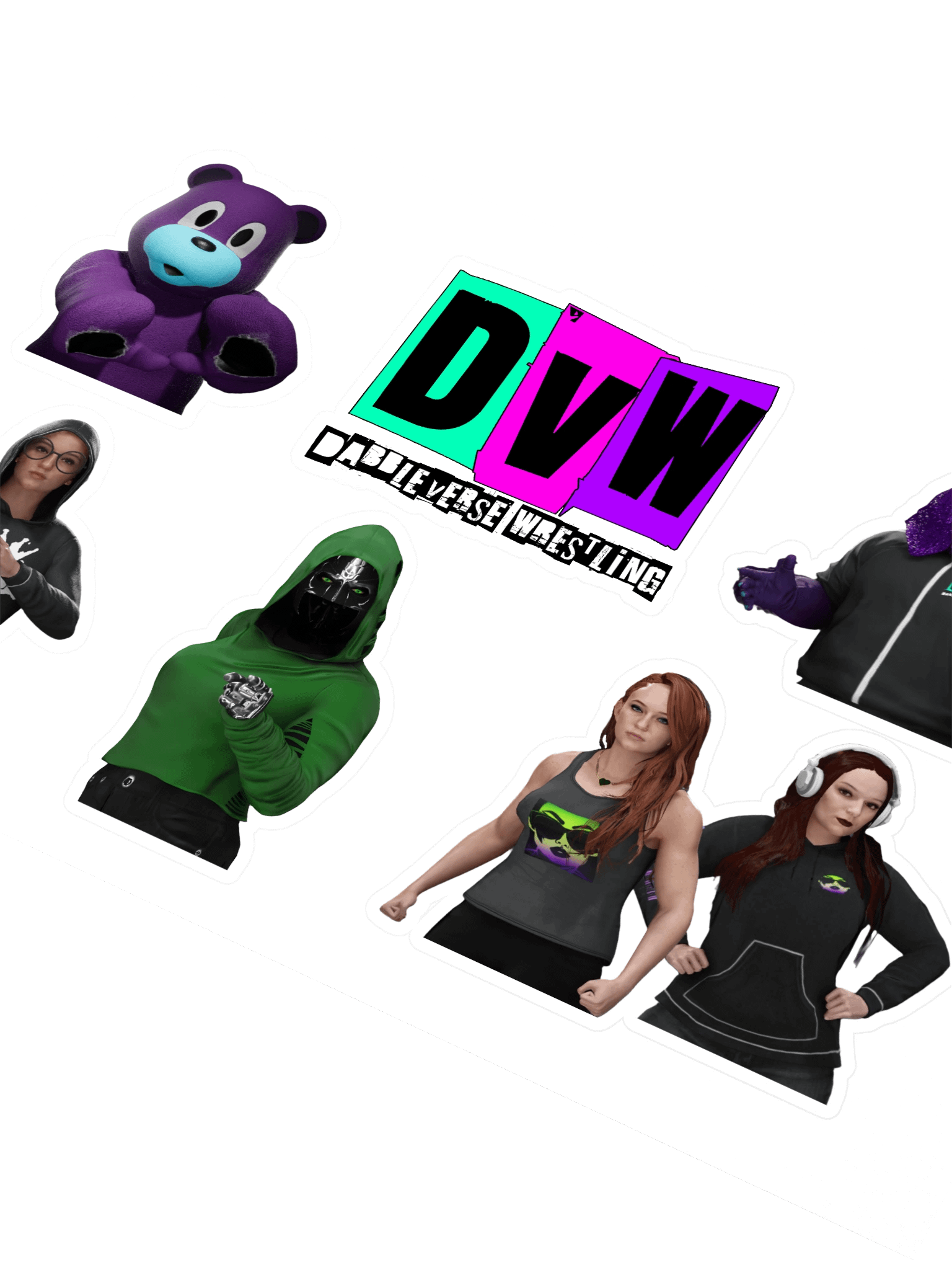 DVW Sticker Sheet product image (3)