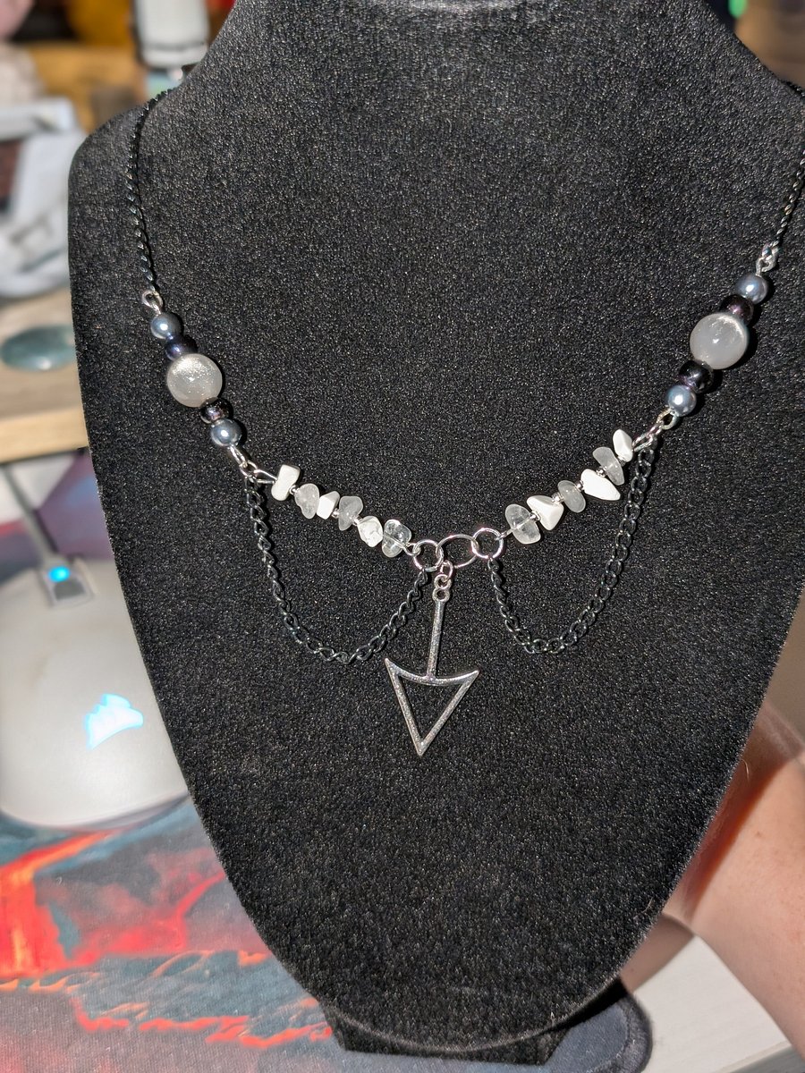 Crystal Necklace with Arrow Charm! product image (1)